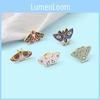 Cute Cartoon Butterfly Style Enamel Brooch Pin Alloy Accessory For Teens And Adults