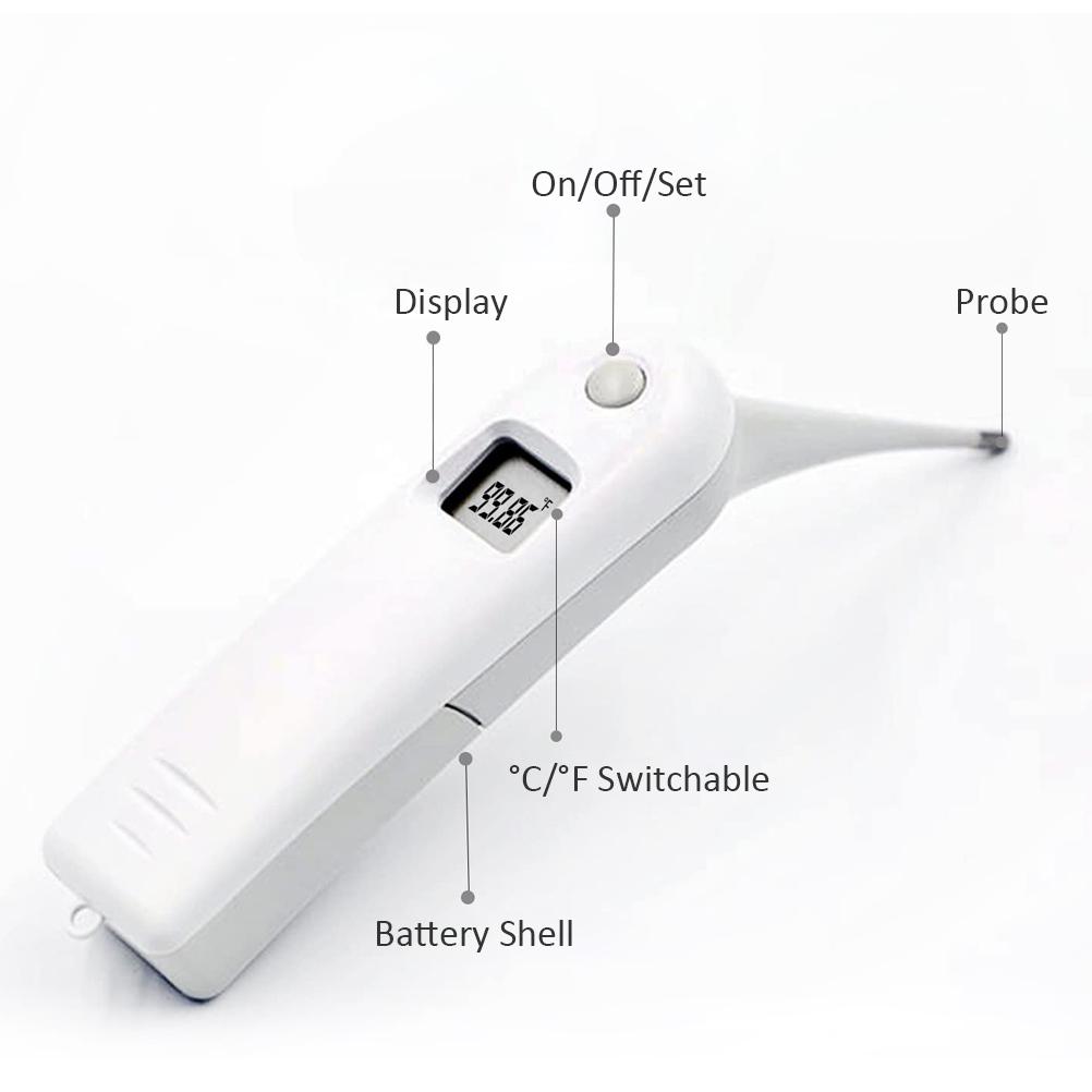 Tierarzt-Thermometer Haustier Digitales Thermometer Elektronisches Thermometer für Tiere