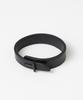 Millo Archive Chize Leather Bracelet [Black]