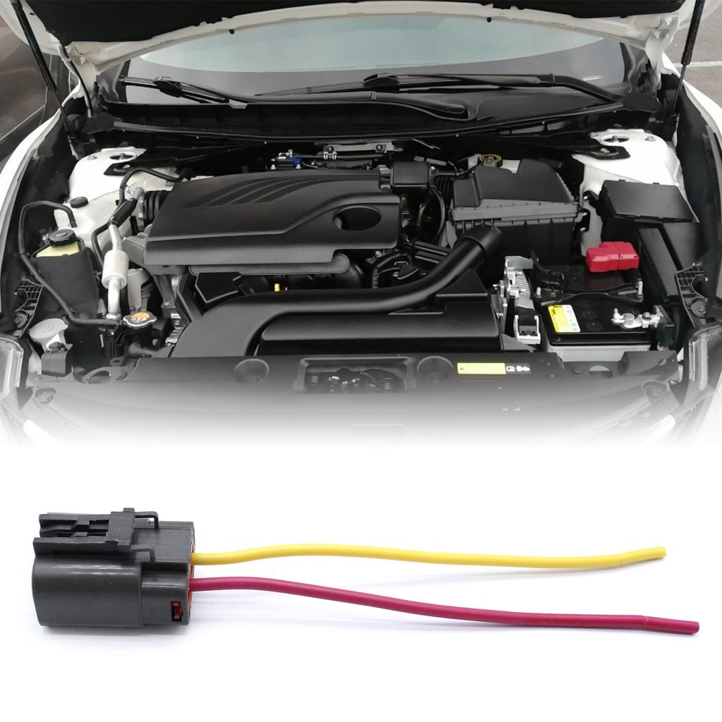 Vehicle Alternator Connector Alternator Plug for Replacement 2 Pins Alternator Plug Automoticve Accessories