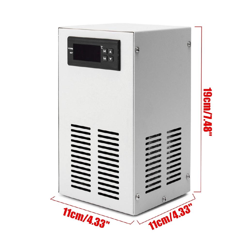 35L 70W AC 110-240V Heating Cooling Machine Aquarium Water Chiller LCD Display Fish Shrimp Tank Cooler