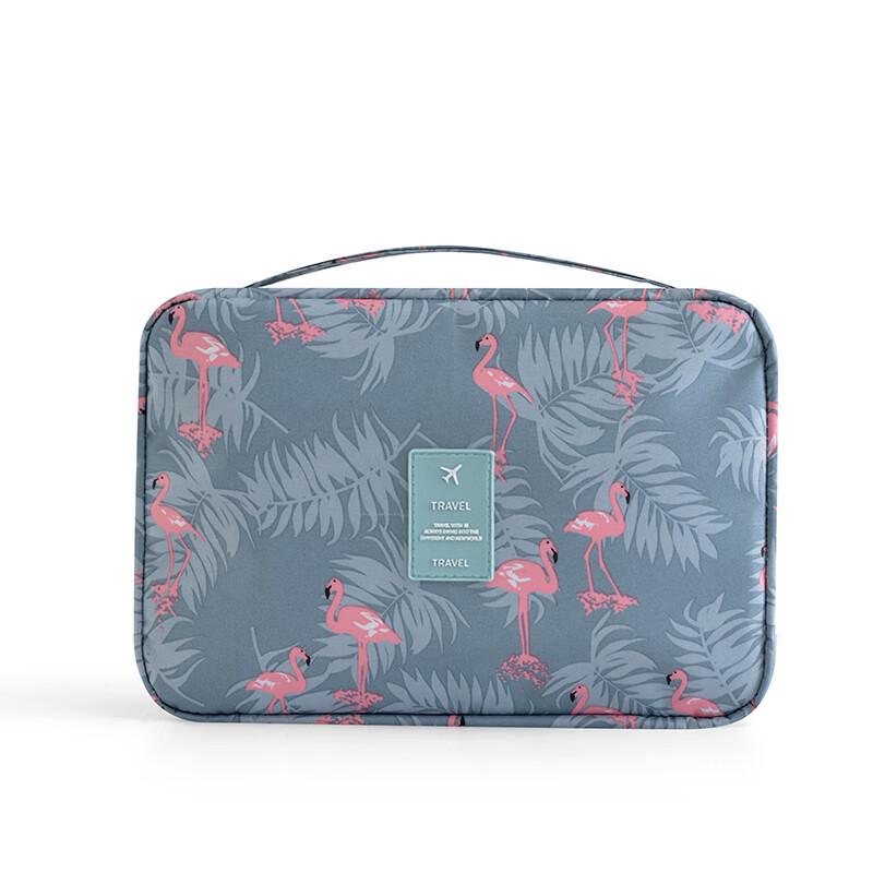 Xinqin Portable Dry-Wet Separation Cosmetic Bag with Hook