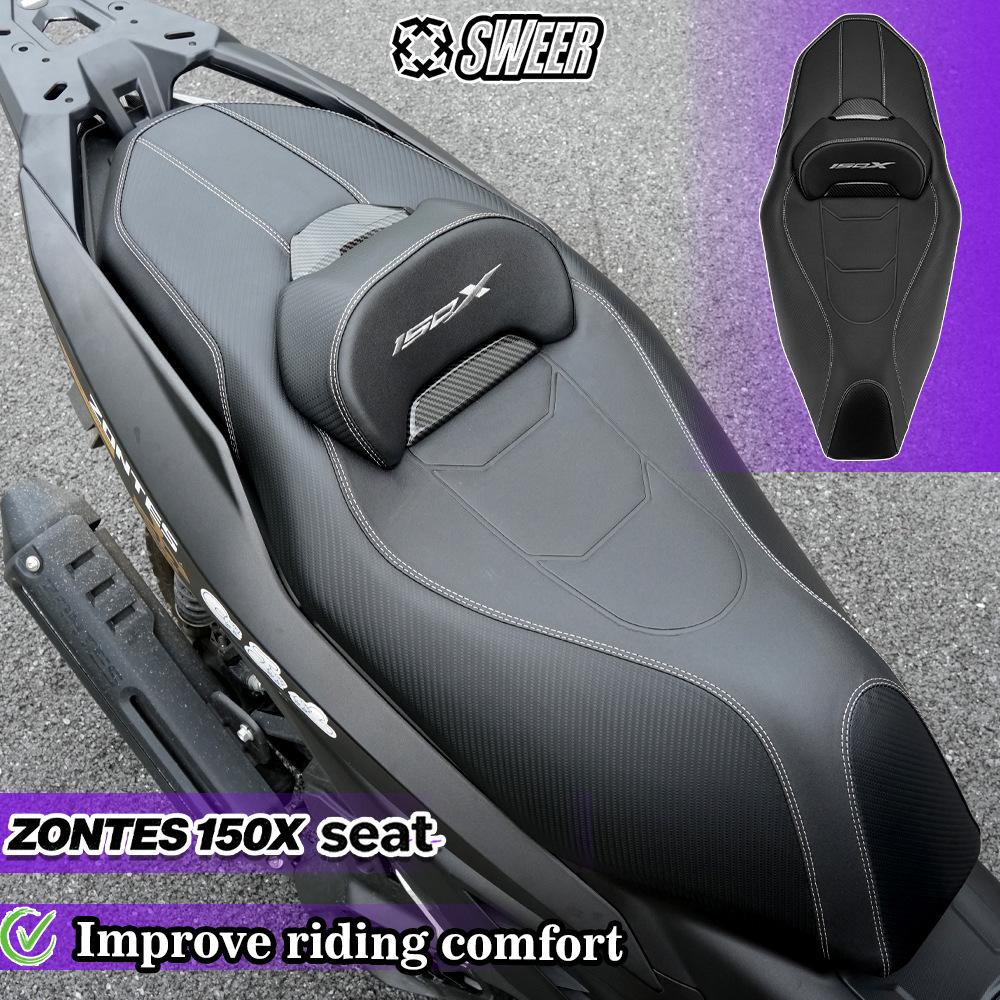 Zongshen 150X Motorcycle Seat Cushion: Enhanced Comfort & Lumbar Support
