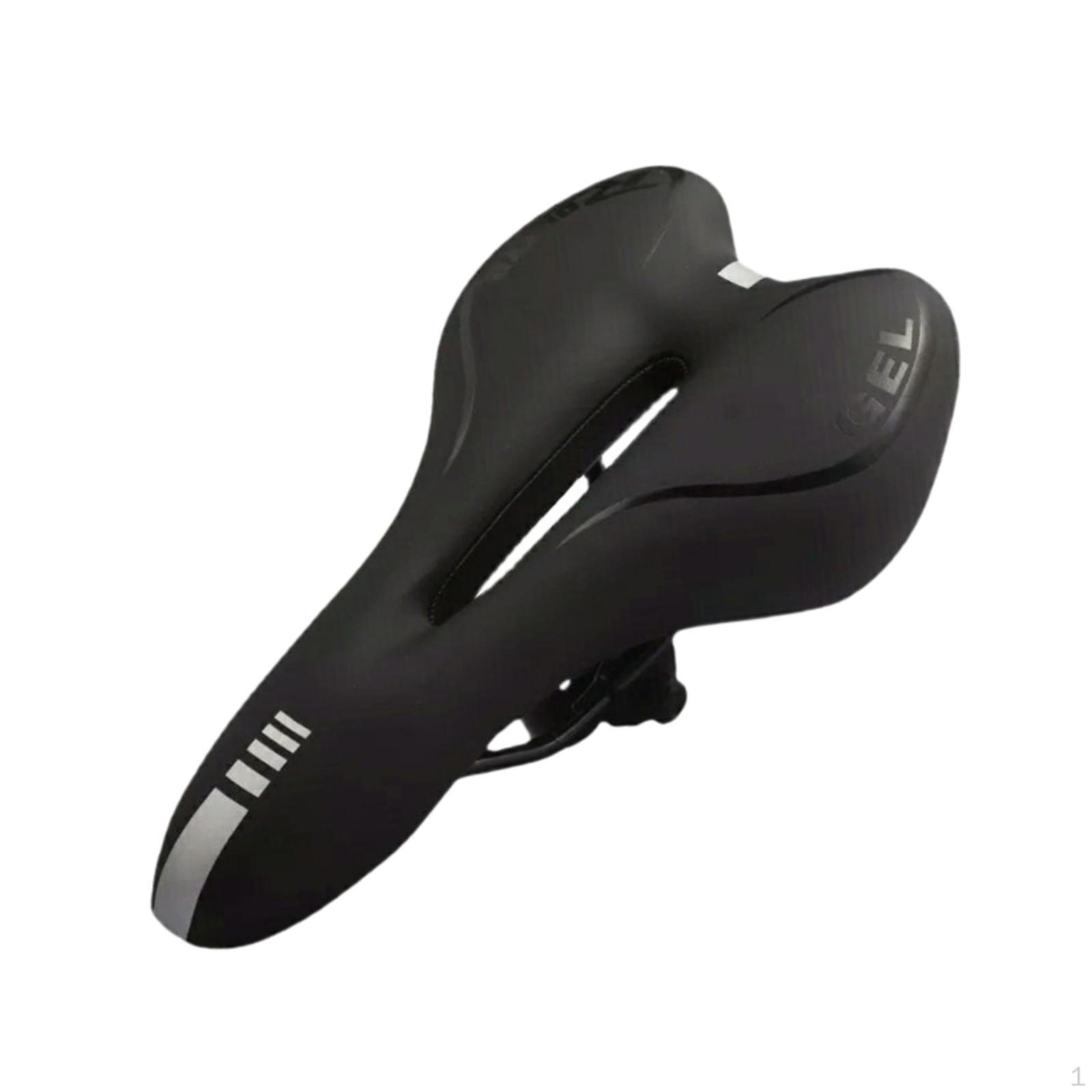 Bike Seat with Silicone, Maximum Riding Comfort, Cushion for Men Women, Mountain