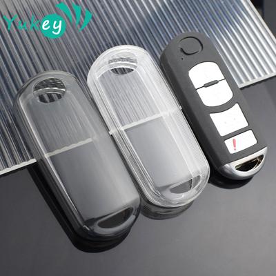 Housse de protection transparente en TPU pour clé de voiture Mazda 2, 3, 6, Atenza, Axela, Demio, CX-5, CX-3, CX7, CX-9 (2015, 2016, 2017, 2018, 2019)