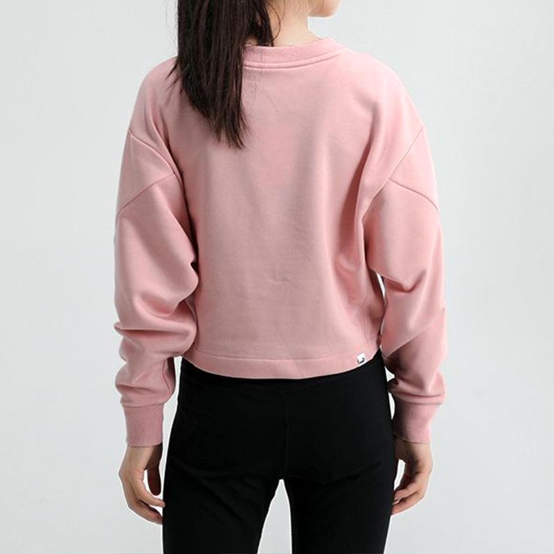Puma Rebel Colorblock Loose Fit Crew Neck Sweatshirt Women Sweatshirt Pink 586520-15