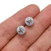 50pcs/Lot 6mm 4 Petals Leaves Antique  Flower Loose Sparer Apart End Bead Caps For DIY Jewelry Making Findings Earrings