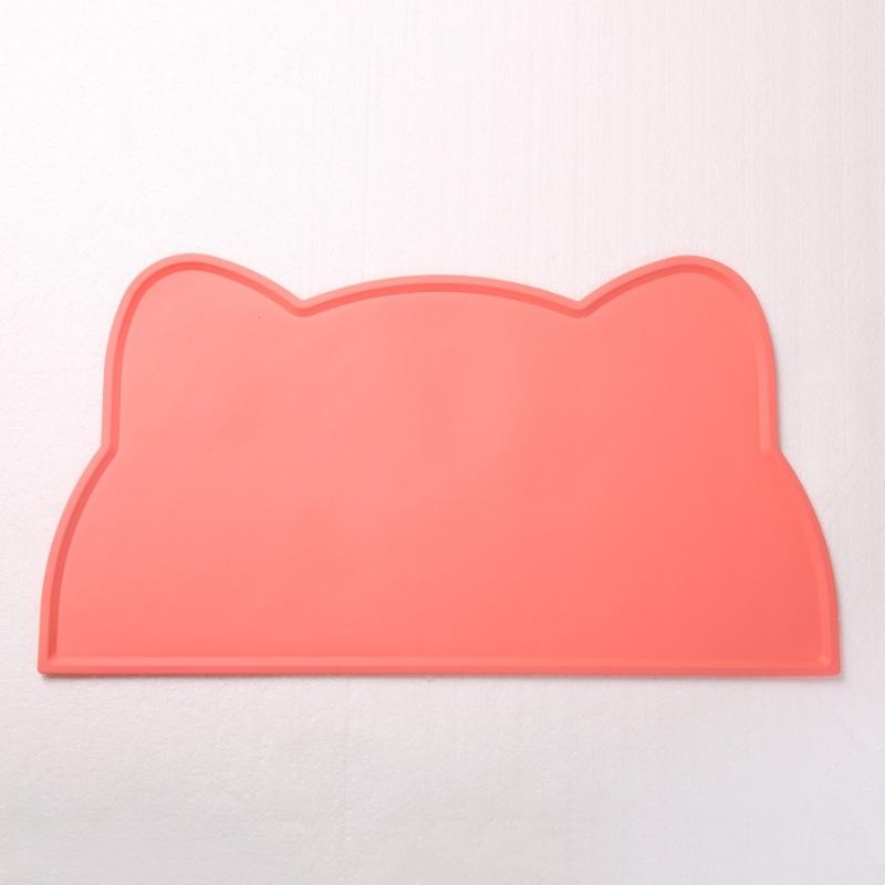 Silikon-Haustiermatte, Tiernahrung, Fütterungsunterlage, wasserdicht, für Hunde und Katzen, Schüssel, Futtermatte, Welpen-Futtertablett, Wasserkissen, Tischset
