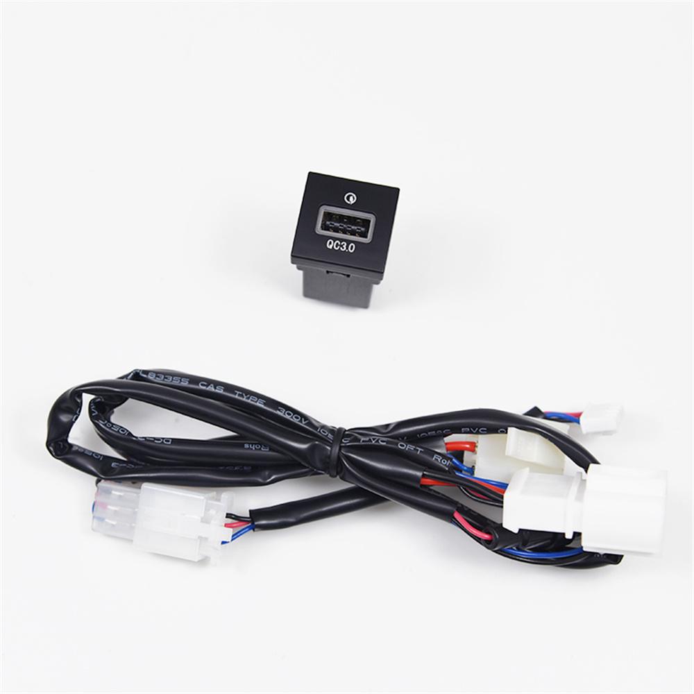 QC3.0 Car Fast Charger Socket USB Port Charging Adapter Fits for Golf Jetta