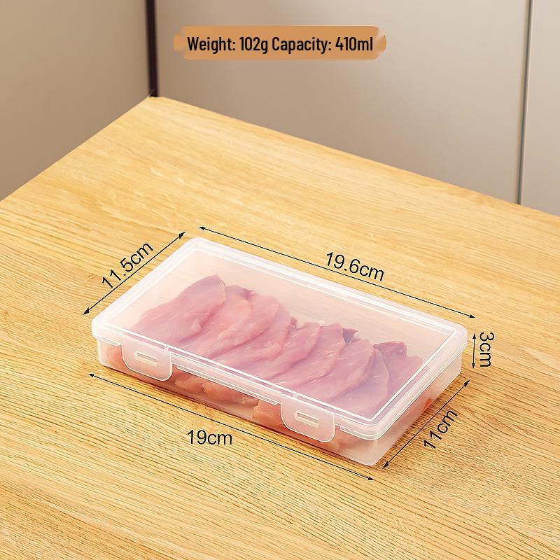 

Контейнер для хранения в холодильнике для сохранения свежести, защиты от запаха и использования в морозильной камере - Сохраняет фрукты, овощи и мясо