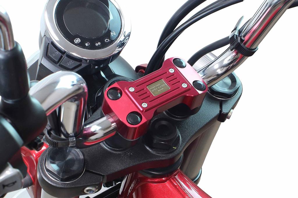SP Takegawa Handlebar Clamp Upper Holder (Red) for GROM/CT125/Monkey125/Dax125 06-02-0004