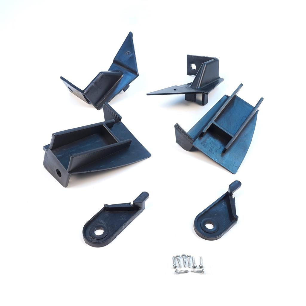EHL520+EHL521 Headlight Holder Mount Repair Bracket Tab Set Left Right Side for Renault Dacia Lodgy Dokker 2012-On 260607950R 260102414R