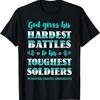 Ovarian Cancer Awareness Apparel Teal Carcinoma Gynecology T Shirt Vintage Comfortable Versatile Stretched Graphic