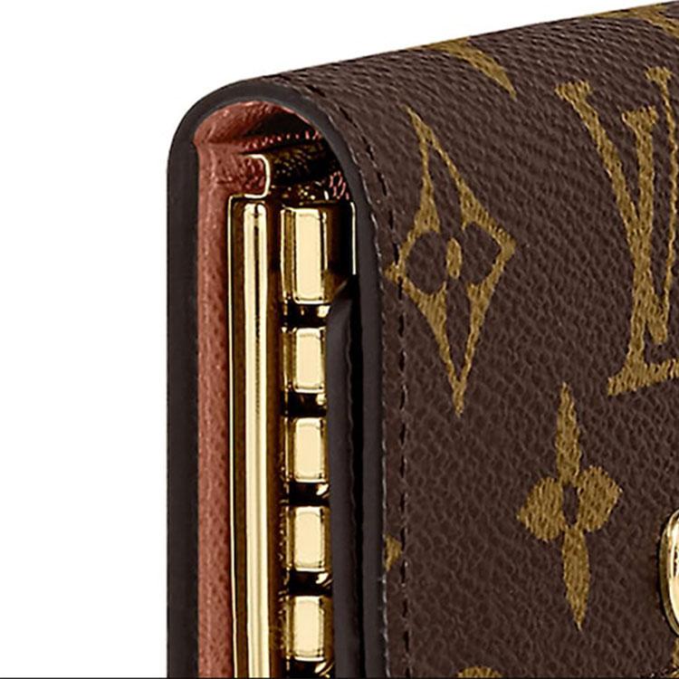 Louis Vuitton 6 Key Holder Brown Monogram Canvas Women Keychains M62630