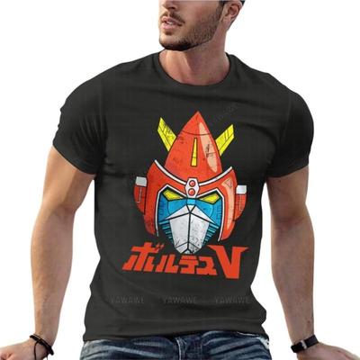 Voltes V Team Robot Japan Of Chogokin Oversized T Shirts Funny Mens Clothes  Cotton Streetwear Big Size Tops Tee