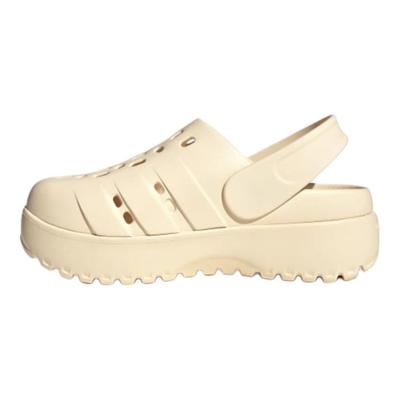 Adilette Platform Clog Wonder White Baskets Femme Crème JP7159
