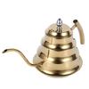 Bamboo Joint Design Drip Pot Maker Stainless Steel Pour Over Coffee Kettle  Tea Infusion