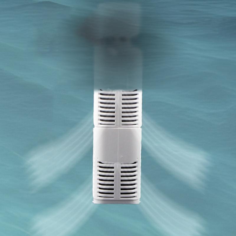 5 In 1 Aquarium Filter Pump Fish Tank Submersible Air Oxygen Aerator Aquarium Air Pump Water Circulation Changer Pump Wave Maker