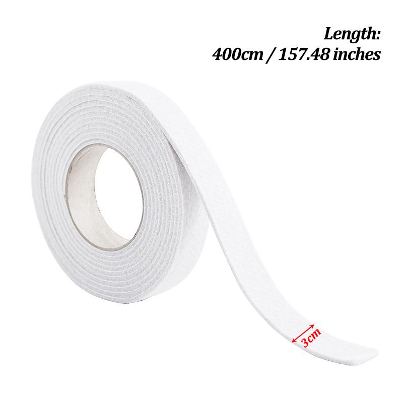 4M Window Glass Absorbent Sticker Felt Door Windows Soundproof Sealing Strip Sink Wall Absorb Water Sticker Furniture Leg Pad