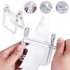 Manual Rotating Toothpaste Squeezer Efficient Usage Labor-Saving Cosmetic Paint Extruder Tightener Aluminum Alloy