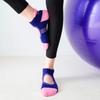 Women Backless Pilates Socks Towel Bottom Breathable Anti Slip Yoga Socks Ballet Dance Sports Socks Fitness Gym