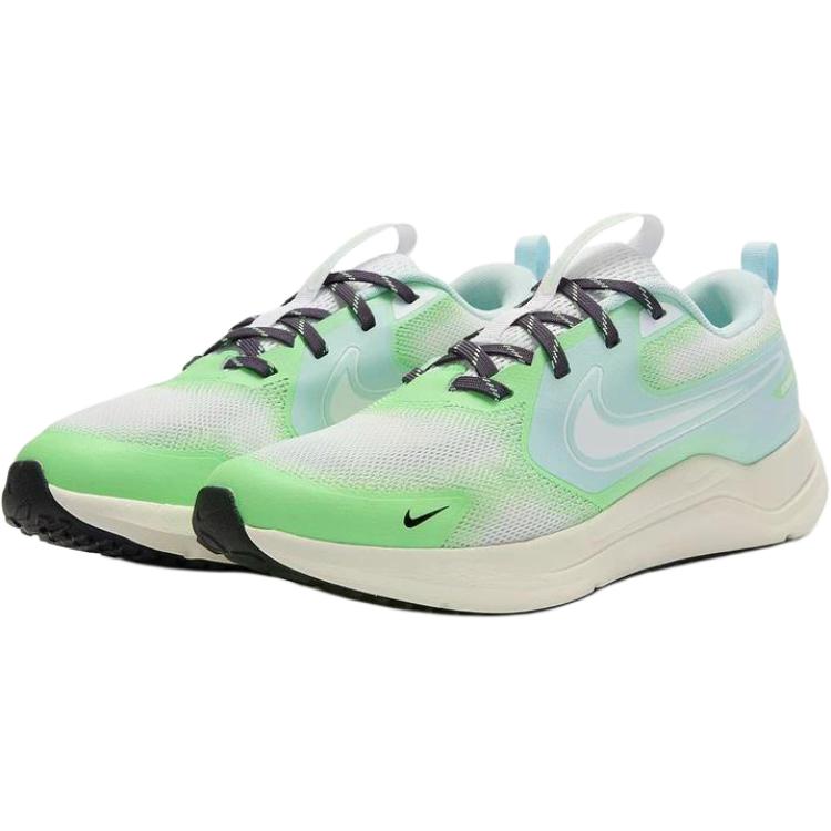 New Nike Cosmic Runner Low top Kids' Running Shoes White Blue Green IM6704-110
