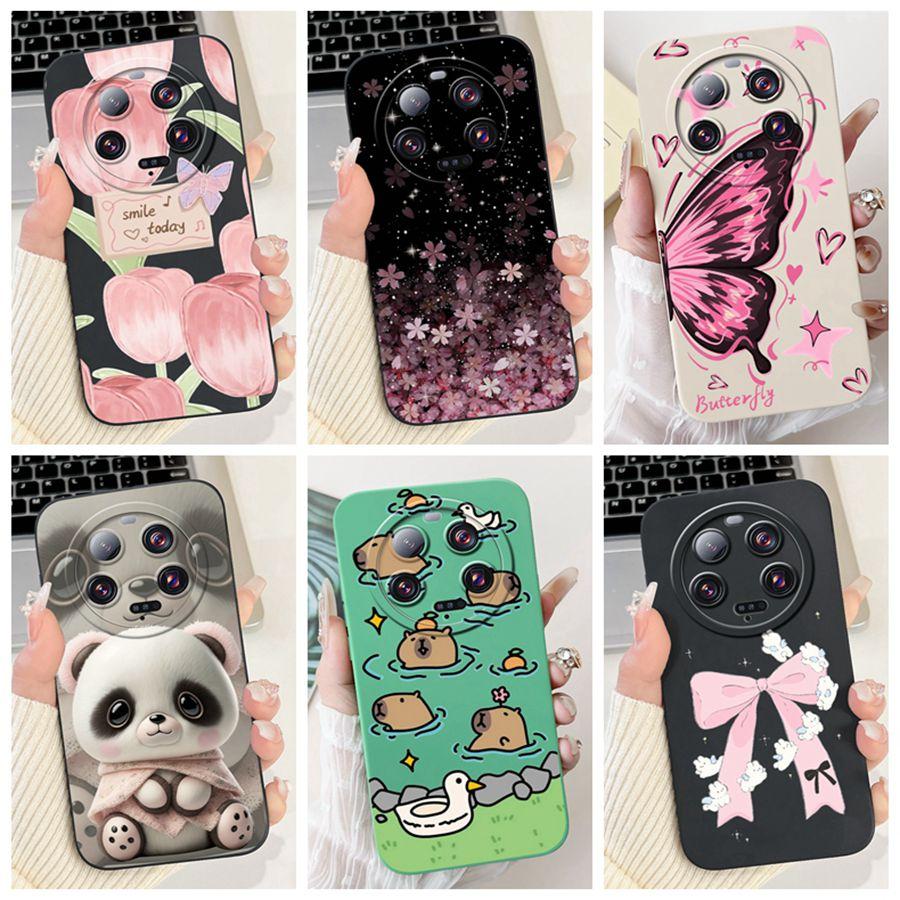 Phone Case for Xiaomi 13 Ultra Proective Full Cover New Design Soft Silicone Shell for Xiaomi Mi 14 Ultra 13Ultra 14Ultra Fundas