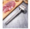Doppelseitiger Fleischklopferhammer aus Edelstahl für Steaks