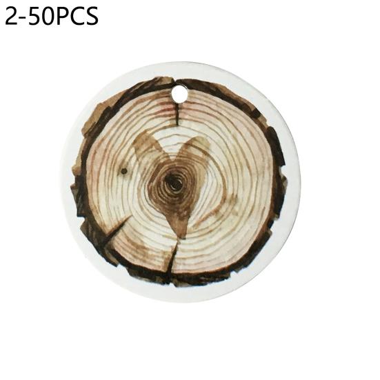 50 Pcs Gift Hanging Apply Decorations Labels Easy To Exquisite Workmanship Paper Hanging Tag Pendant