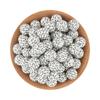 20 Stück/Los Runde Bedruckte Silikonperlen 15mm 12mm Leopardenmuster Silikonperlen Zur Schmuckherstellung DIY Schmuckzubehör