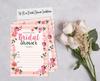 Inkdotpot 30 Bridal Shower InvitationsA  FloralA  Wedding Fill-In Style Invites Blank