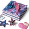 60Sheets Constellations Origami Kit Kids Sided Color Folding Paper Cranes Decorate Origami For DIY Kids Arts and Crafts Projects