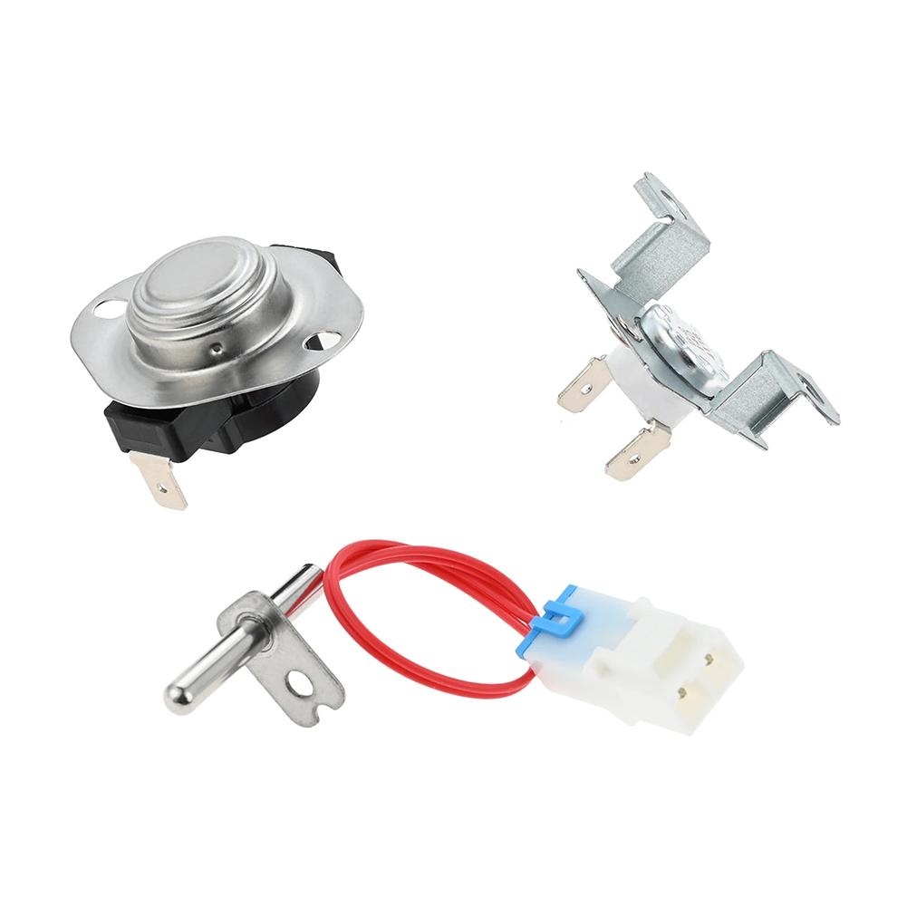 Dryer Thermal Fuse Kit Featuring 6931EL3003D Limit Thermostat and 6323EL2001B Thermistor for Effective Repairs