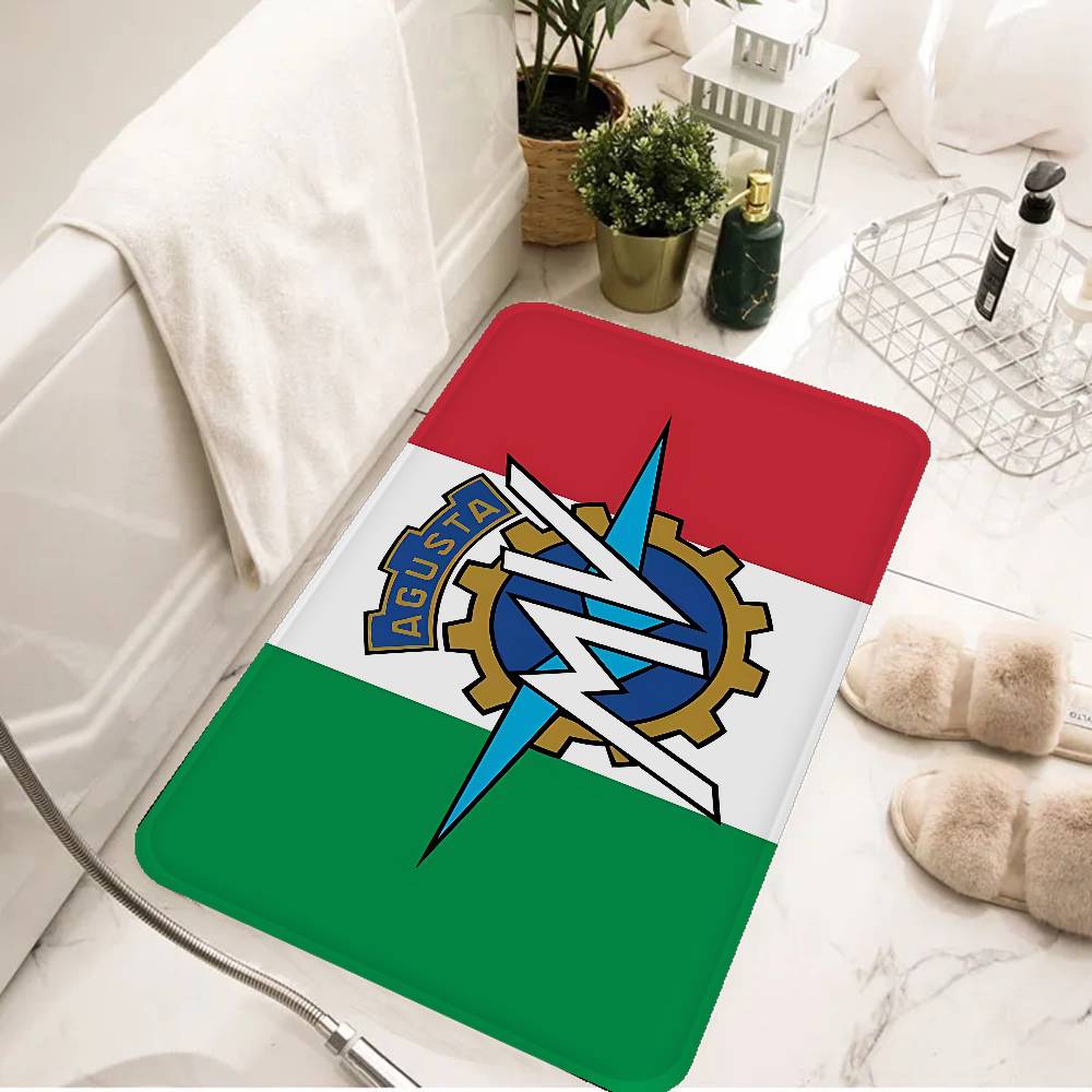 Tappetino M-MV Agusta Antiscivolo Tappetino Lavanderia Decorazione Lavanderia Balcone Bambino Soggiorno Tappetini Comodino