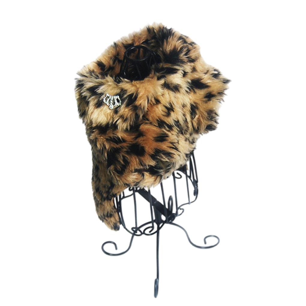 Pet Clothes Soft Leopard Printed Pets Clothing Animals Cold Winter Coat Wearing Supply for Christmas Holiday Festival Party