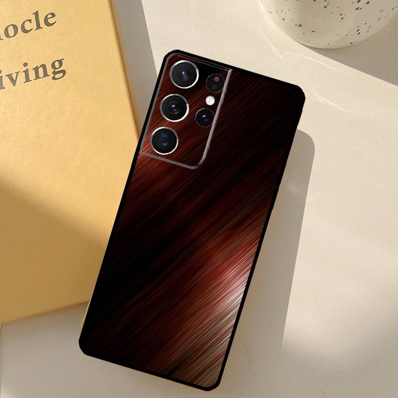 Coque de téléphone en acier avec texture métal brossé pour Samsung Galaxy S24 Ultra S20 S21 S22 S23 S25 S9 S10 Plus S25 FE Coque