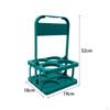 Bottle Holder, Carrier Basket with Handle, Foldable Basket, Handy Drink Stand
