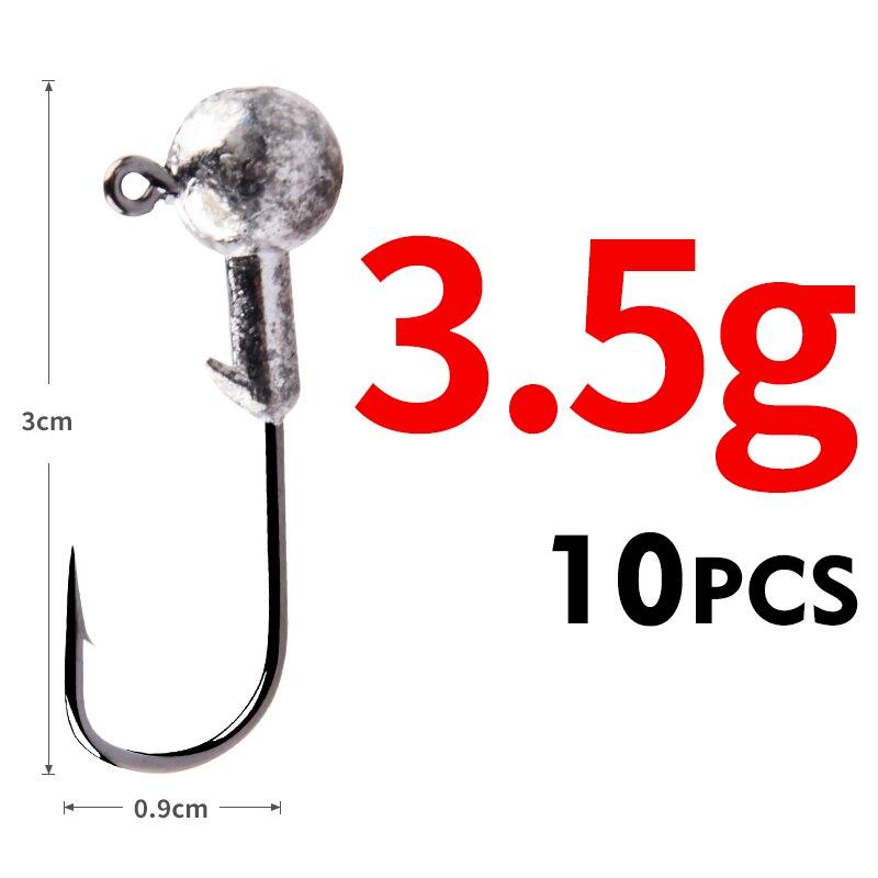 MEREDITH Cabeça de gabarito 1g 2g 3g 4g 5g 7g 8g 10g 12g 14g 22g cabeça gancho gabarito gancho de pesca gabarito pique peixe acessórios