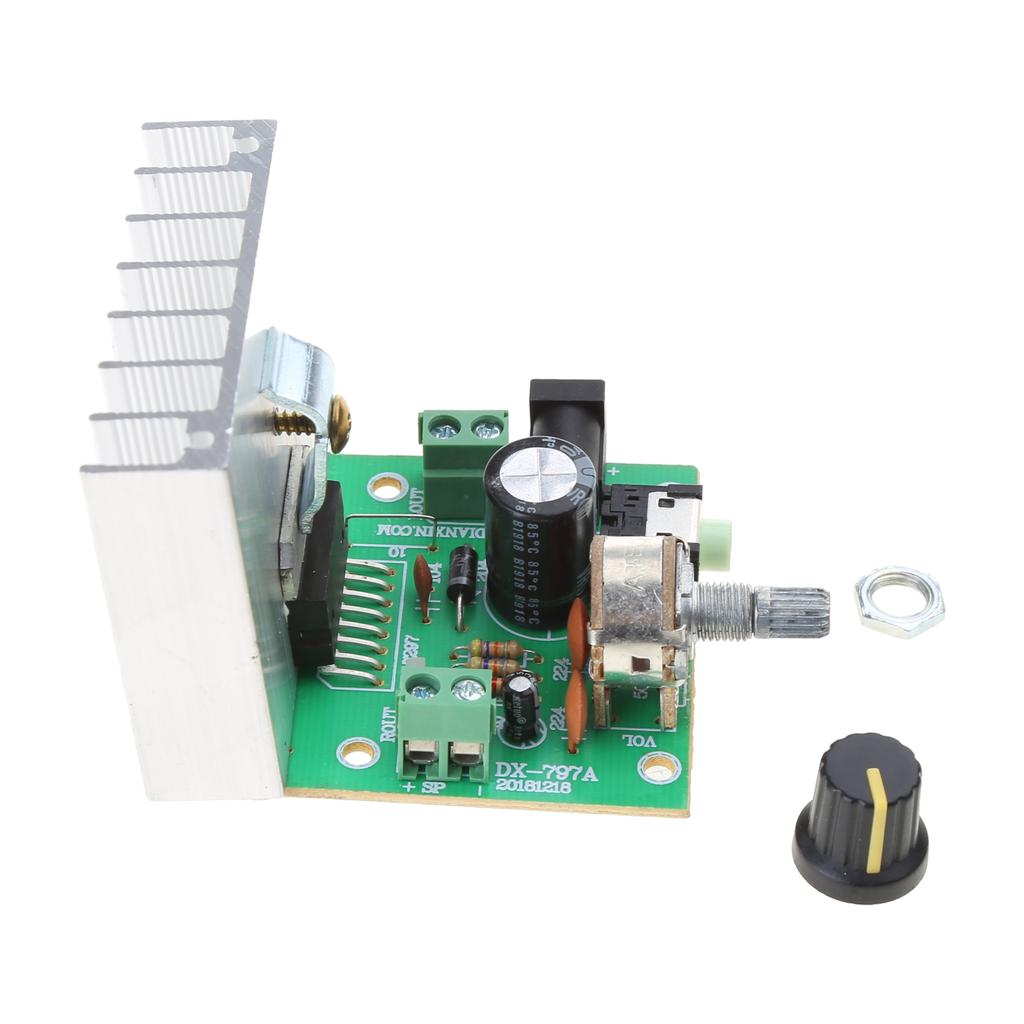 Audio Amplifier Board 33W+33W Dual Channel  2.0  Stereo Mini- Amp Module TDA7377 Chip with Capacitor Assembed