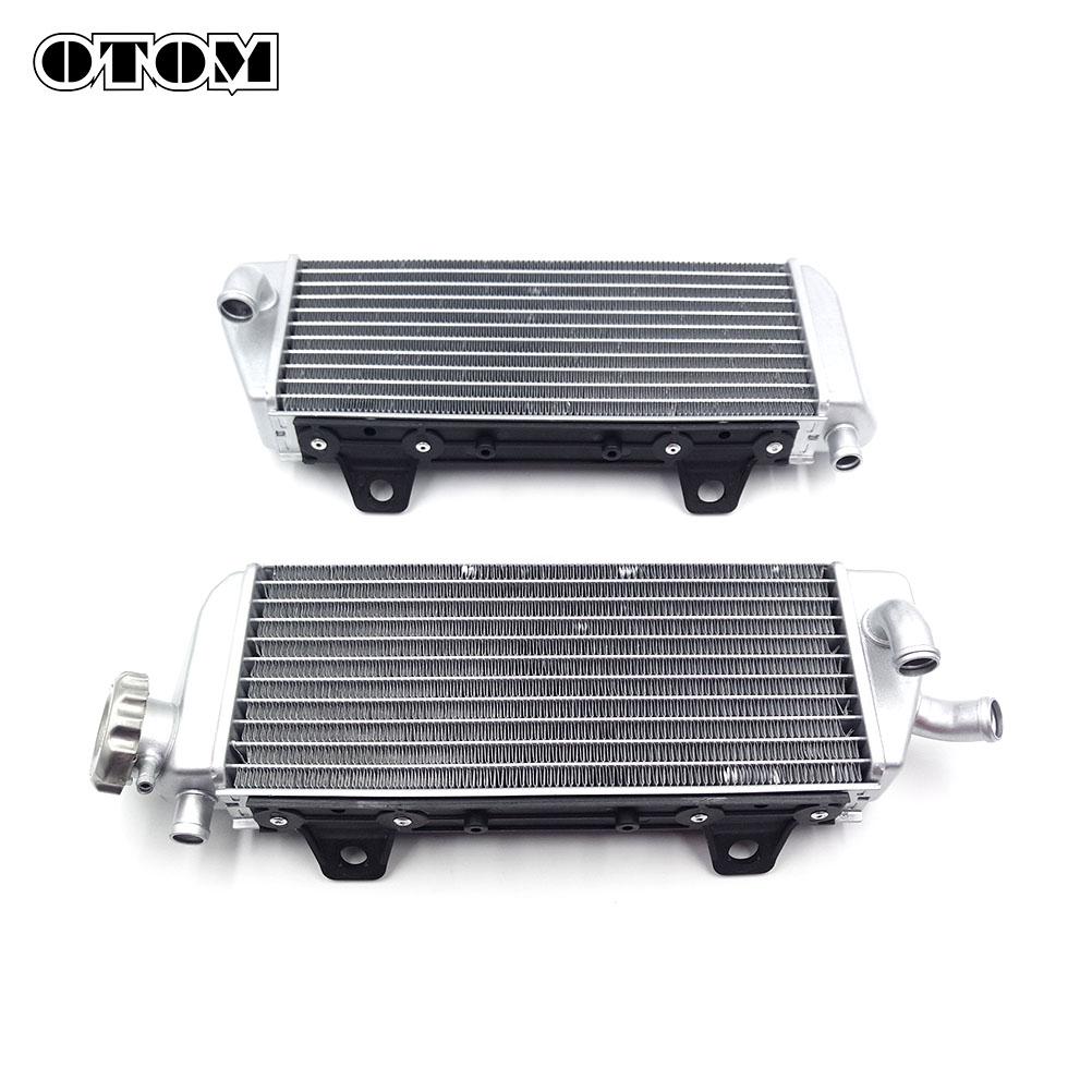 OTOM Motorcycle Performance Aluminum Radiator Water Tank Cooling For KTM SX XCW SXF EXCF XCF 125 150 250 300 350 Pit Dirt Bike