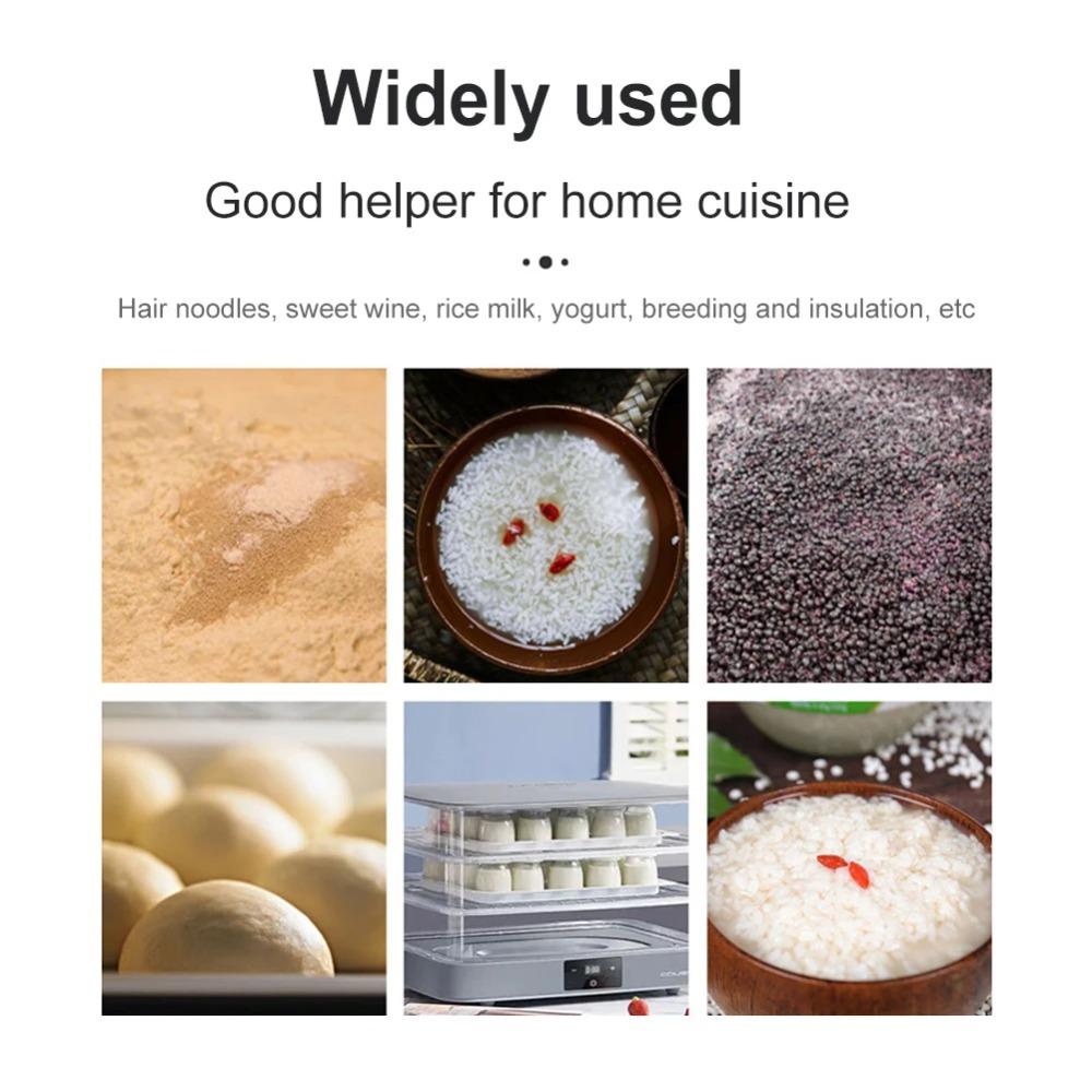 S vyhřívací podložkou box pro kynutí těsta skříň pro fermentaci těsta rýžové víno