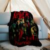 Personalized Custom Name Blanket - Slayer Logo Print Design,Blanket for Sofa,Bed,Travel,Camping - Soft and Warm, Great Gift