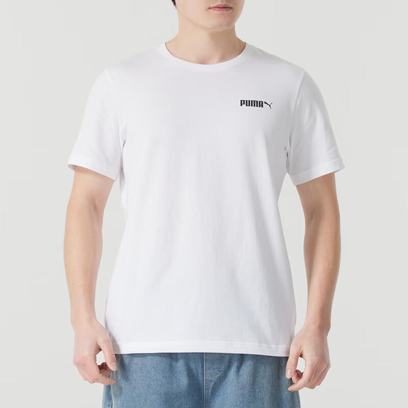 Puma Men s Essential Short Sleeve T-Shirt 691340-02 S