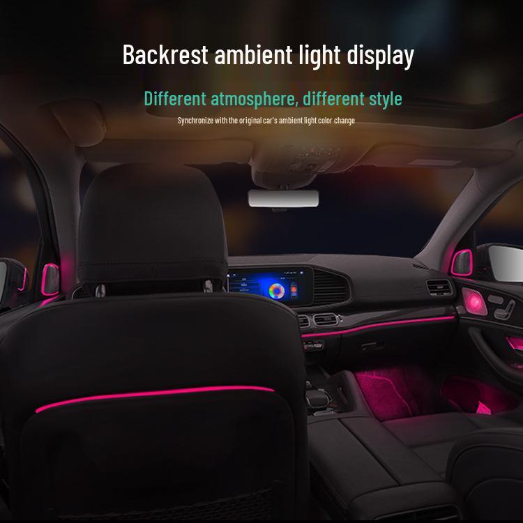 Mercedes-Benz GLE/GLS/W167 64-Color Seat Ambient Light Upgrade