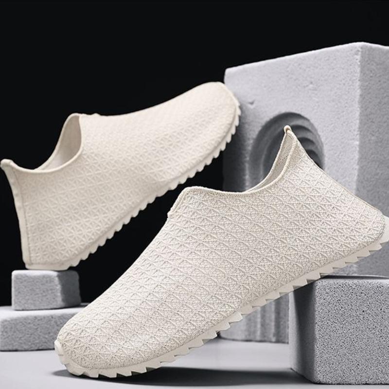 Quick-Drying Man Casual Sneaker Slip-on Mesh Upper Athletic Running Miked Colour Shoe In Promotion Wide Gym Sports Shoes for Men