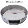 Standard Sieve Sample Inspection Stainless Steel 1 PC 20cm