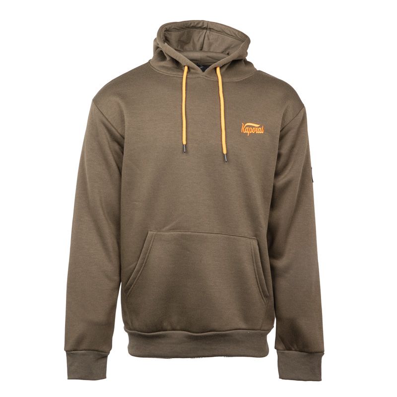 Mikina s nášivkou timeo barevná šňůrka pánská Pánská KAPORAL