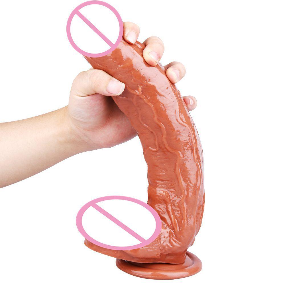 Großer künstlicher Penis für Frauen, Masturbationsgerät, gefälschter Penis