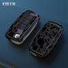 ABS Carbon Fiber Car Key Case Cover Shell For VW Volkswagen Polo Golf Passat Beetle Tiguan Seat Leon Altea Skoda Octavia Kodiaq