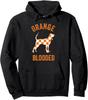 Orange Blooded Tennessee Hound Native Home Unisex Hooded Sweatshirt